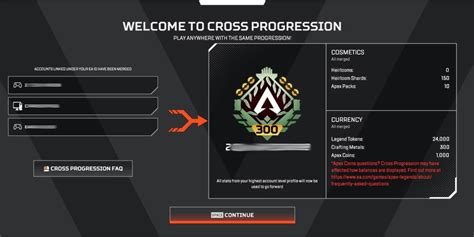 Apex cross progression. Apex Legends is bringing cross progression to the game in Season 19 after four long years. Cross progression will combine your accounts across various platforms, such as PC, PlayStation, Xbox, and Nintendo Switch, into one primary account. 