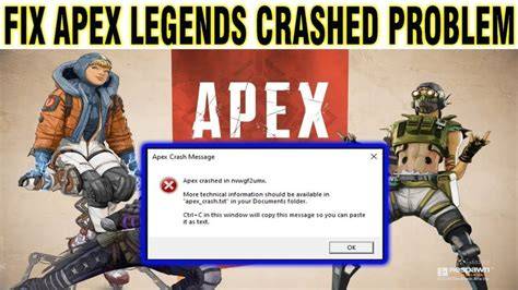Apex legends crashing.  Unrelated to dx11 or dx12.  The 5.  How to Fix Apex Legen...