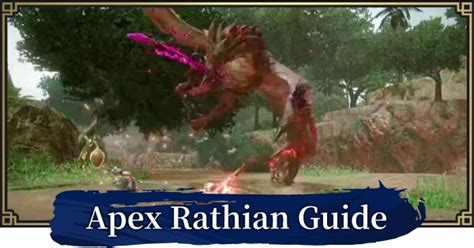 Nov 25, 2022 · Share! ★ TU4, TU5, and Bonus Update Available Now for PS, XBOX, and Game Pass! ┗ Check out all our Best Builds For Every Weapon! This is a guide for Apex Rathian Emergency, a Quest appearing in Monster Hunter Rise (MH Rise). Learn about Apex Rathian Emergency's availability, unlock conditions, target Monsters, and rewards for completing the ... . 