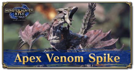 Apex venom spike mhr. Things To Know About Apex venom spike mhr. 