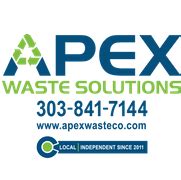 Apex waste solutions. Apex Waste Solutions, Parker, Colorado. 92 likes · 1 talking about this. Apex Waste Solutions is a privately owned, locally operated waste and recycling company since … 