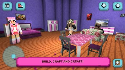 Apk Mod Girls World Exploration Crafting Building V1 7 Minapi19 For Android Hack Game Android