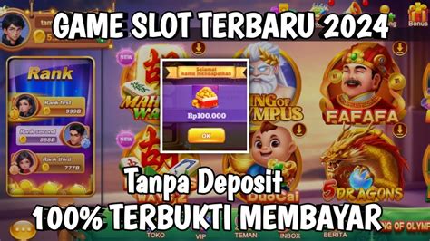 Apk slot penghasil uang tanpa deposit 2024. Via pulsa telkomsel tanpa.