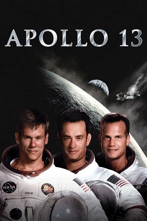 Apollo 13 movies. Atrapados a unos 330.000 km de la Tierra en una nave aeroespacial inutilizada, los astronautas Jim Lovell (Tom Hanks), Fred Haise (Bill Paxton) y Jack Swigert (Kevin Bacon) luchan desesperadamente por su supervivencia. Mientras tanto, en el puesto de control de la misión, el astronauta Ken Mattingly (Gary Sinise), el director de vuelo Gene Kranz (Ed … 