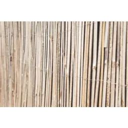 Apollo Bamboo Half Bamboo Garden Screen 4 x 1m - Screwfix