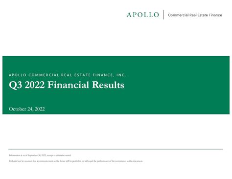 Apollo Commerical Finance: Q3 Earnings Snapshot