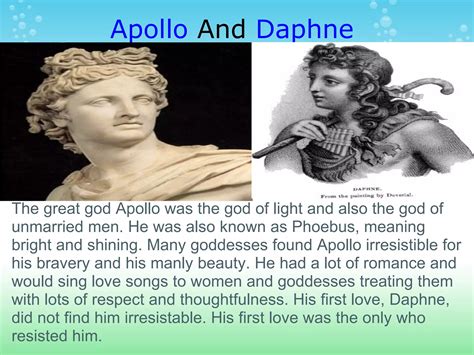 Apollo and daphne poem.  Lesson Overview In part one, students explore the theme of...