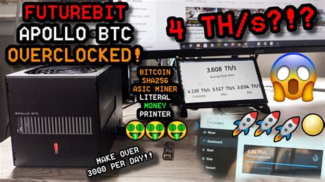 Apollo btc. S9’s are cheap. Additionally you could buy an L3 instead (LTC miner) and aim it at prohashing or nicehash and get paid out in btc. The L3 is quieter and uses less power than the s9. I think the profitability is about the same too. … 