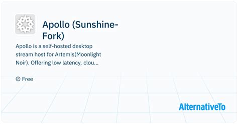 Apollo sunshine linux.  Apollo is a self-hosted desktop stream host for Ar...