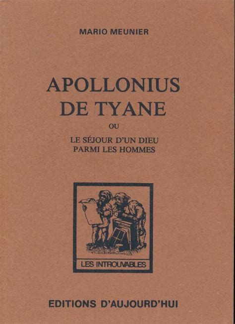 Apollonius de tyane, ou, le séjour d'un dieu parmi les hommes. - Volvo penta kad 300 operators manual.