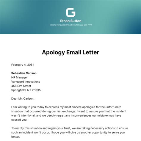 Apology email sample. g.  This article will explore the importance of apology emails, pr...