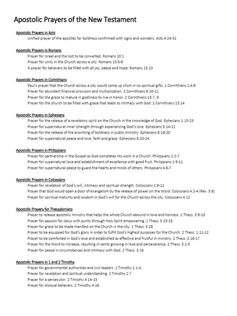 Apostolic prayer points.  &ldquo;The prayer of Atomic Prayer points Prayer against Wrong Plac...