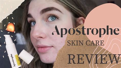 Apostrophe skin care. 06/30/2021. I’ve had significant melasma for several years now. The dark brown patches form what I call “my continents” across my forehead and temples. It’s … 