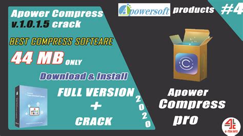 ApowerCompress 1.1.0.7 With Crack 