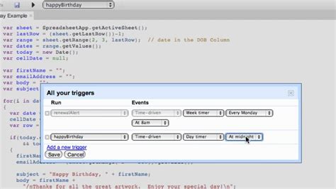 App Script Tutorial 1 YouTube