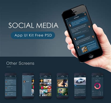 App UI Free PSD Download PSD
