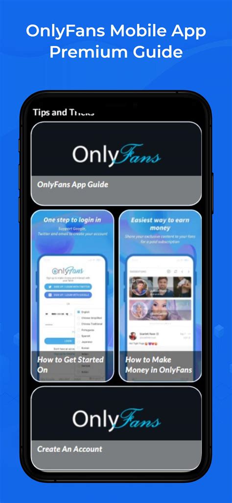 Onlyfans has launched a new app for iOS and Andr