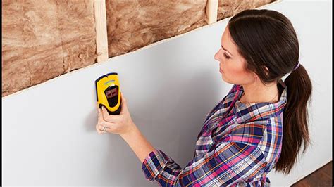 Use a Magnet. In the same way a magnetic stud finder or phone app can locate studs, a strong neodymium magnet can offer similar results. Move the magnet slowly across the wall’s surface until .... 