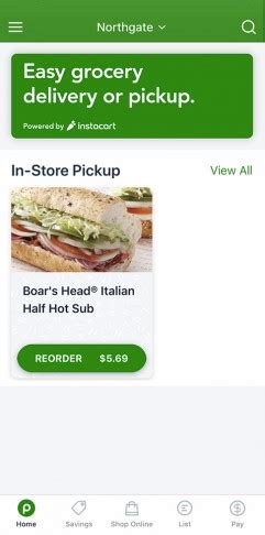  About this app. Publix Delivery lets you order groceries from your neighborhood Publix to be shopped and delivered by Instacart* the same day, in as little as one hour. Just create an Instacart account and then order from the South’s favorite supermarket via Instacart. Get fast deliveries to your door on groceries, home essentials, and more. 