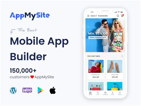  Create your account on the AppMySite client portal and start building your mobile app. . 