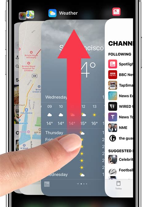 App switcher on iphone. On iOS 11, an iPhone X owner swipes up from the bottom edge of the display and pauses to enter the app switcher, then touches and holds an app until the “-” symbol appears in the upper-left corner of each previews. Tapping the “-” or swiping up force-closes the app. On iOS 12, just swipe up to instantly close apps without holding them. 