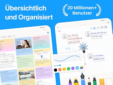 App zum Notizen teilen