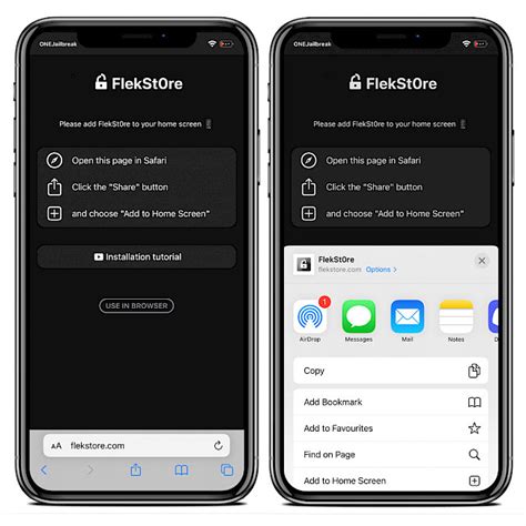App4all tweak.  No jailbreak required - get Flekstore, TutuBox Pro, TweakHome, Signulo...
