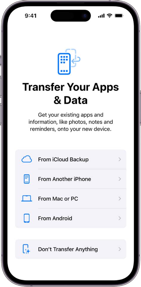 Appar och data iphone