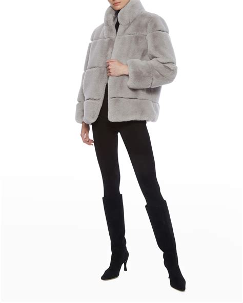 Apparis. Rating 4out of5stars(1)1. Skylar Recycled Faux Fur Jacket. Apparis. Limited-Time Sale. $220.00 – $440.00. (Up to 50% off select items) $440.00. Free shipping. A tall collar blocks the cold but invites compliments in this statement-making jacket made for cozy warmth from soft, luxe recycled Pluche™ faux fur. 
