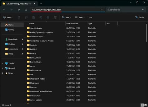 Appdata in c drive. Oct 5, 2024 · The AppData folder stores program-specific fil...