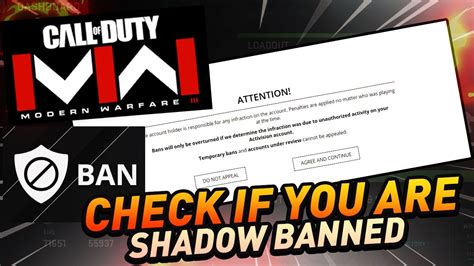 SHADOWBAN LOOP. I was shadowbanned for the 1st time 2 weeks ago. took 4-5 days to be unbanned. Then i played for like 3-4 hours and got a new shadowban. After 4 days passed i was able to play again. I went into shipment and had 2-3hours there and got shadowbanned again.. 