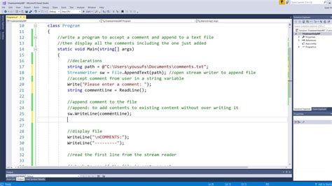 Append Text to File in C Programming Read Text from File Final