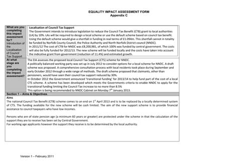 Appendix A Equality Impact Assessment - Tunbridge Wells