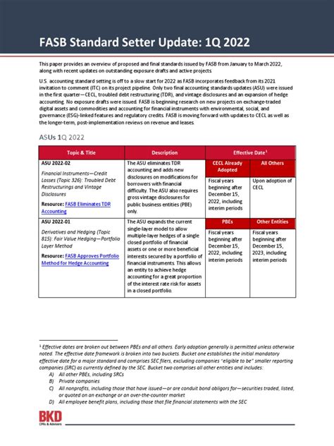 Appendix C FASB Standard