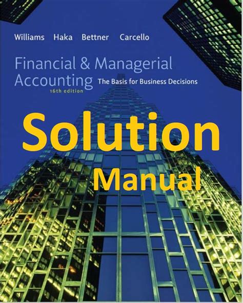 Appendix c solutions manual financial managerial accounting&source=papsessdiho. - Service manual onan generator hdkaj 11451.