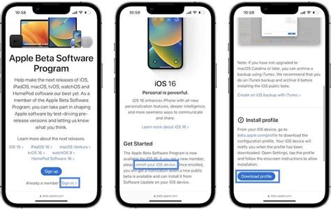 Apple Beta Developer Profile