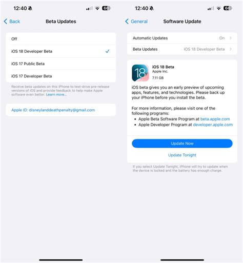 Apple Beta Developer Profile: How to unenroll from iOS 26 or iPadOS 26 beta after final release image 1