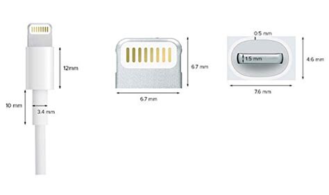 Apple Charging Cord Diameters - Apple Community