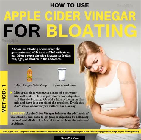 Apple Cider Vinegar for Bloating and Gas Relief: How to …