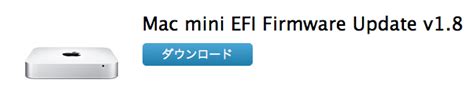Apple Firmware Update for Mac Mini Late 2012 