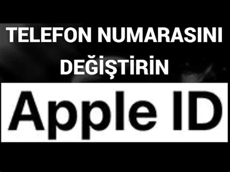 Apple Kimliği doğrulama telefon numarası nasıl değiştirilir ️. 
