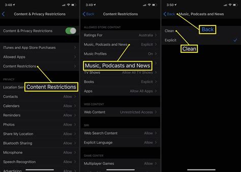 Apple Music Parental Controls How to Block Explicit Songs
