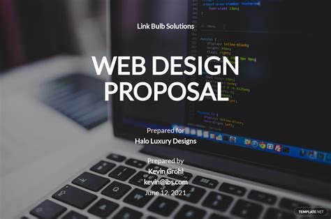 Apple Pages Proposal Template