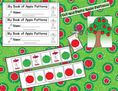 Apple Patterning, Sequencing and Math Classroom 201