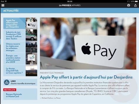 Apple Pay Launches for Desjardins, First Announced in La Presse [u]