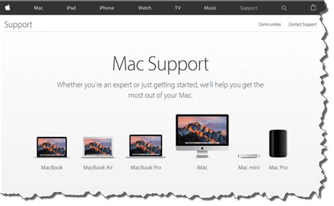 Apple Support Macbook