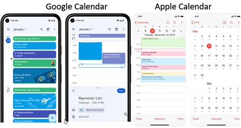Apple Vs Google Calendar