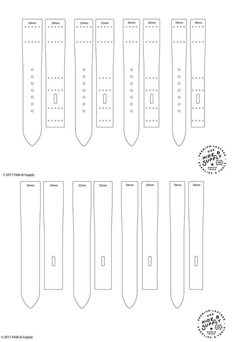 Apple Watch Band Template