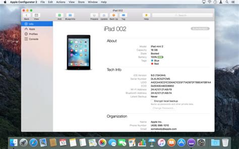 Apple configurator 2.  Use Apple Configurator 2 to Apple Configurator 2 gebruiken met App...