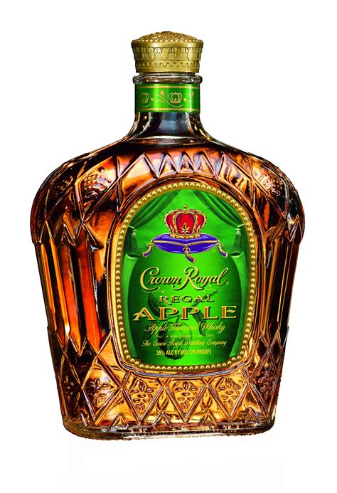 Apple crown. Unwind in luxury with a glass of Crown Royal Regal Apple Flavored Whisky. Infused with regal gala apples and hints of caramel and spice, our 70 proof whisky provides a refined, crisp taste. Made with the signature smoothness of traditional Crown Royal and matured to perfection, our apple flavored whisky will enhance any cocktail party or ... 